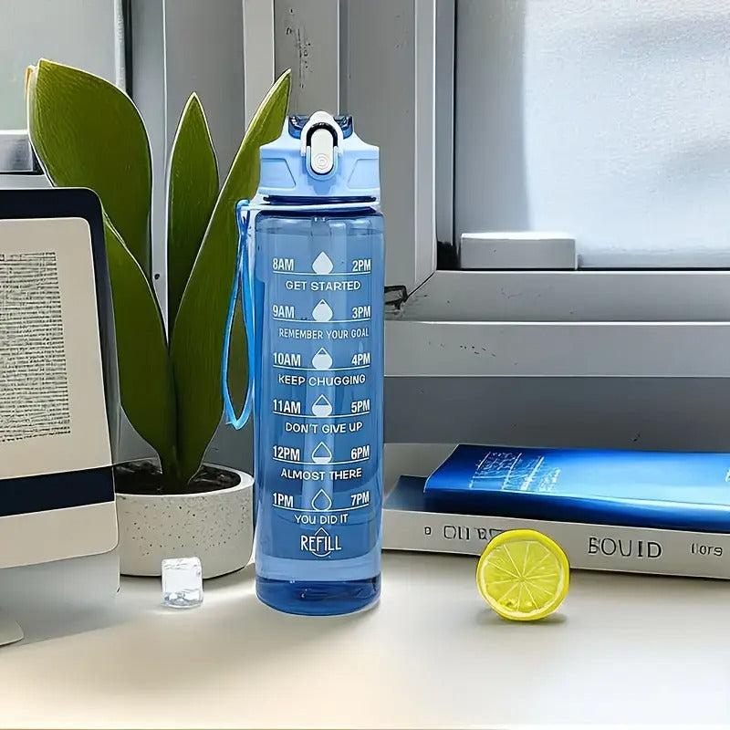 Motivational Sports Water Bottle 900ml