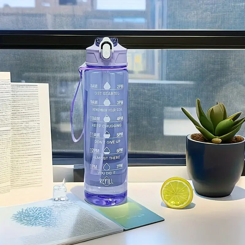 Motivational Sports Water Bottle 900ml