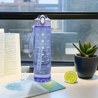 Motivational Sports Water Bottle 900ml