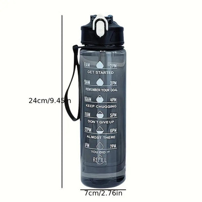 Motivational Sports Water Bottle 900ml