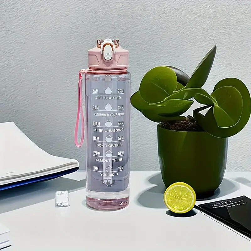 Motivational Sports Water Bottle 900ml