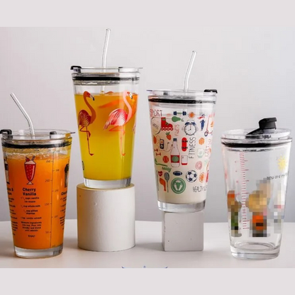 500ml Glass Coffee Cup