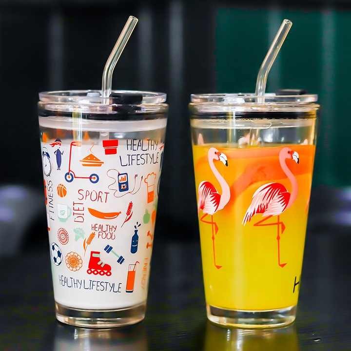 500ml Glass Coffee Cup