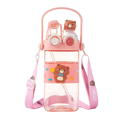 Cute 580ml Kids Water Bottle