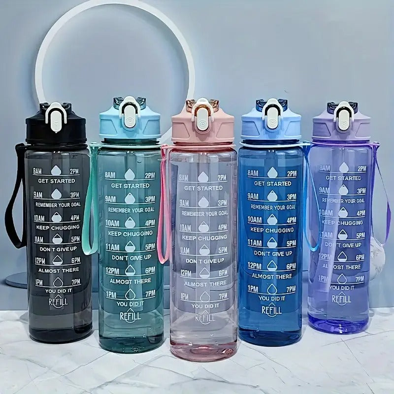 Motivational Sports Water Bottle 900ml