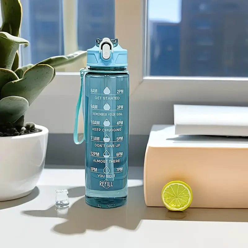 Motivational Sports Water Bottle 900ml